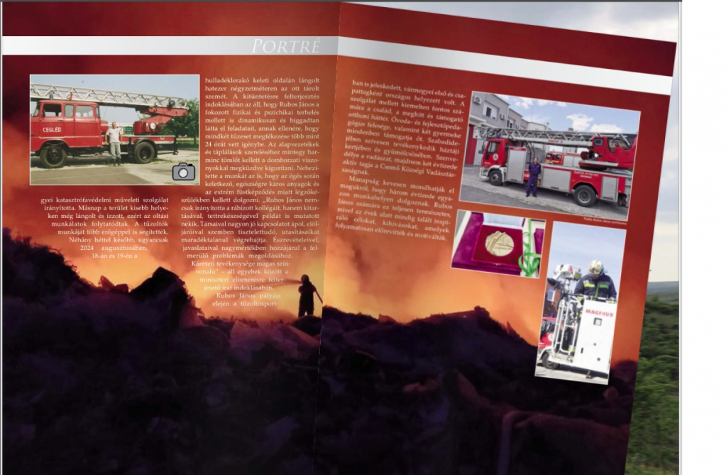 június magazin illusztráció