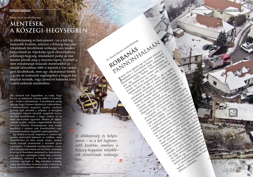 február magazin illusztráció