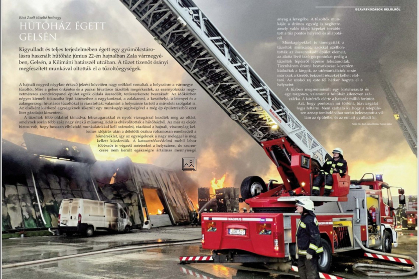 június magazin illusztráció