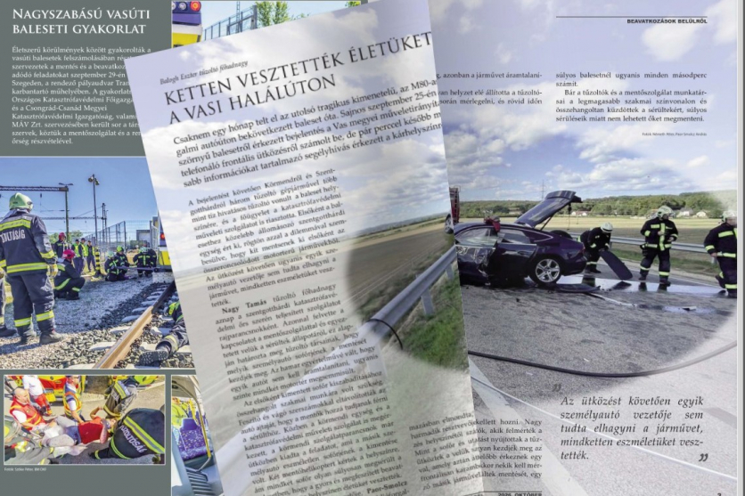 október magazin illusztráció